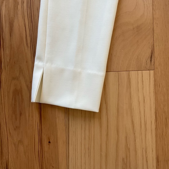 BCBG MAXAZRIA Ivory Slim Leg Pant, Size X-Small - Picture 5 of 10